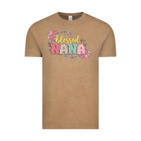 Vintage Coffee blessed nana Vintage Tee - MaliasSmallBusiness