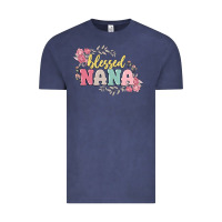 Vintage Denim blessed nana Vintage Tee - MaliasSmallBusiness