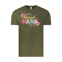 Vintage Olive blessed nana Vintage Tee - MaliasSmallBusiness