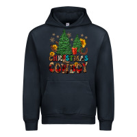 Navy christmas cowboy Urban Hoodie - FaDigitalArtStudio