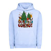 Pigment Grape Ice christmas cowboy Urban Hoodie - FaDigitalArtStudio