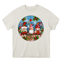 Cream christmas gnomes ornament Heavy Core Tee - Artiststas