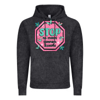 Vintage Black stop no energy vampires allowed Vintage Hoodie - MaliasSmallBusiness