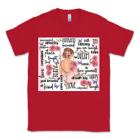 Red self care Classic Tee - MaliasSmallBusiness