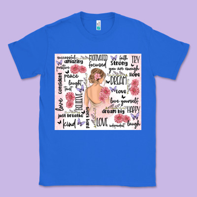 Self Care Classic Tee Designed By Maliassmallbusiness