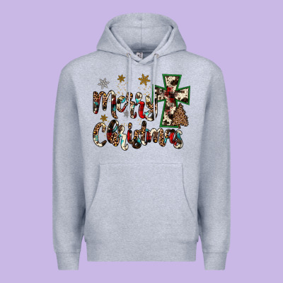 Merry Christmas Premium Hoodie Designed By Jahusdesignshop