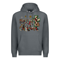 Rock merry christmas Premium Hoodie - JahusDesignShop