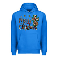 True Royal merry christmas Premium Hoodie - JahusDesignShop
