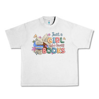 Lunar Rock just a girl who loves books Urban Heavy Tee - MaliasSmallBusiness