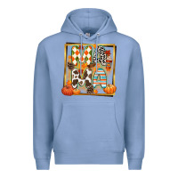 Colony Blue fall mama Premium Hoodie - CowGirlArtShop