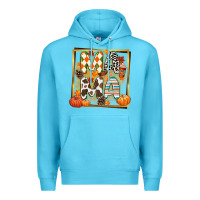 Ocean Blue fall mama Premium Hoodie - CowGirlArtShop