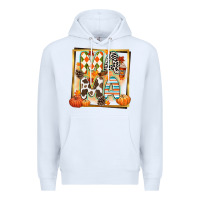 White fall mama Premium Hoodie - CowGirlArtShop