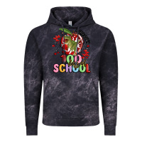 Cloud Black crushed 100 days of school Vintage Hoodie - MaliasSmallBusiness