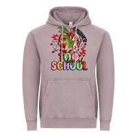 Vintage Zinc crushed 100 days of school Vintage Hoodie - MaliasSmallBusiness