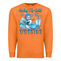 Carrot baby it's cold outside Premium Sweatshirt - CowGirlArtShop