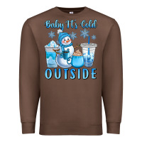 Chestnut baby it's cold outside Premium Sweatshirt - CowGirlArtShop