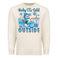 Sandshell baby it's cold outside Premium Sweatshirt - CowGirlArtShop