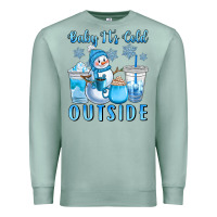 Seafoam baby it's cold outside Premium Sweatshirt - CowGirlArtShop