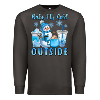 Smoke baby it's cold outside Premium Sweatshirt - CowGirlArtShop