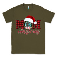 Army Green mom Christmas Classic Tee - CowhideDigitalArt