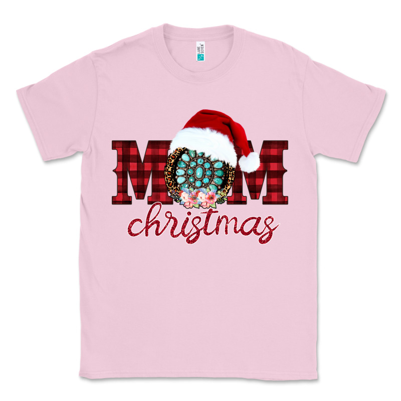 Mom Christmas Classic Tee by CowhideDigitalArt | Teevron