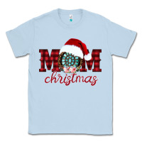 Dusty Blue mom Christmas Classic Tee - CowhideDigitalArt