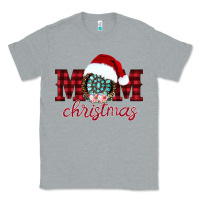 Heather Grey mom Christmas Classic Tee - CowhideDigitalArt