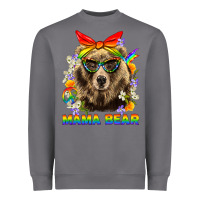 Storm Mama Bear Pride LGBTQ+ Heavyweight Sweatshirt - BundleAndBundleShop