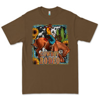 Cacao cowboy rodeo Premium Tee - JahusDesignShop
