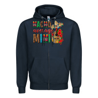 Navy Nacho Average Mini Zipper Hoodie - texasbilliewilder