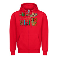 Red Nacho Average Mini Zipper Hoodie - texasbilliewilder
