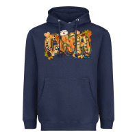 Navy fall cna Heavyweight Hoodie - CowGirlArtShop