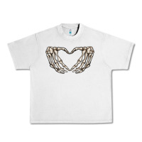 Lunar Rock skeleton heart Urban Heavy Tee - MaliasSmallBusiness