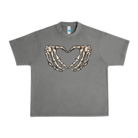 Tornado skeleton heart Urban Heavy Tee - MaliasSmallBusiness