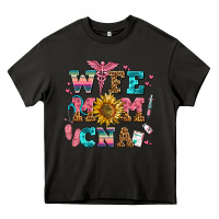 Asphalt wife mom cna Heavy Core Tee - AdoDesignShop