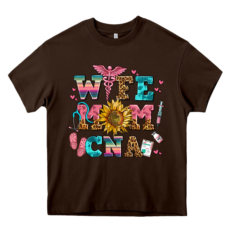 Wife Mom Cna Heavy Core Tee by AdoDesignShop | Teevron