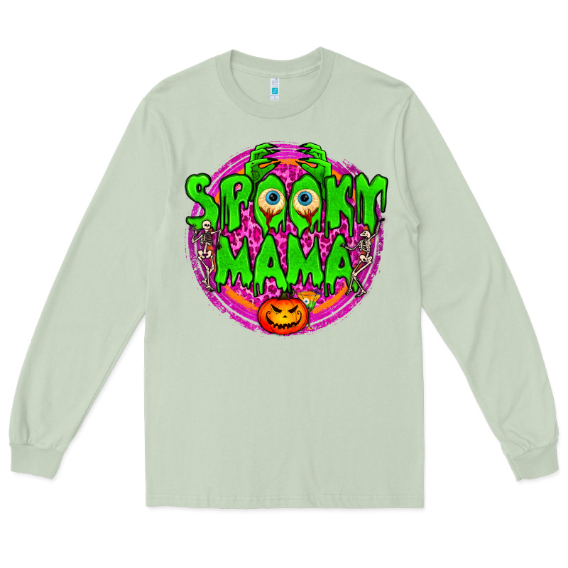 Spooky Mama Long Sleeve Tee by BundleAndBundleShop | Teevron