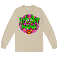 Mushroom Spooky Mama Long Sleeve Tee - BundleAndBundleShop