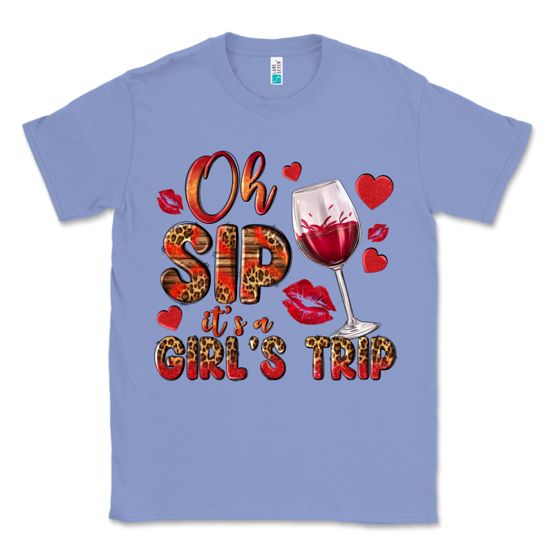 Oh Sip Its A Girls Trip Classic Tee by NancyCooperArtShop | Teevron