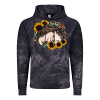 Cloud Black sleeping hedgehog sunflower leopard Vintage Hoodie - Jasminsmagicworld