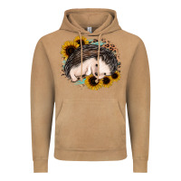 Vintage Camel sleeping hedgehog sunflower leopard Vintage Hoodie - Jasminsmagicworld
