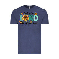 Vintage Denim trust in the lord with all your heart Vintage Tee - MaliasSmallBusiness