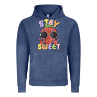 Vintage Denim stay sweet Vintage Hoodie - MaliasSmallBusiness
