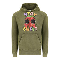 Vintage Olive stay sweet Vintage Hoodie - MaliasSmallBusiness