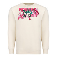 Sandshell nobody fights alone cancer awareness Premium Sweatshirt - CowGirlArtShop