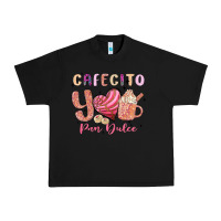 Black cafecito y pan dulce Urban Heavy Tee - MaliasSmallBusiness