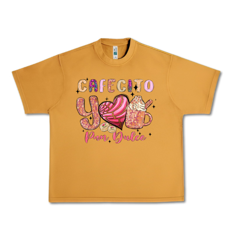 Cafecito Y Pan Dulce Urban Heavy Tee by MaliasSmallBusiness | Teevron