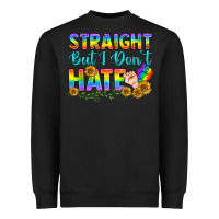 Black LGBTQ+ Straight But I Don't Hate Heavyweight Sweatshirt - BundleAndBundleShop
