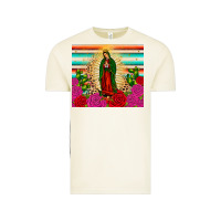 Vintage Arctic our lady of guadalupe cactus leopard Vintage Tee - JahusDesignShop