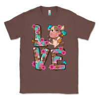 Chestnut love little cute cow Classic Tee - NancyCooperArtShop
